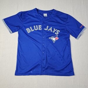 MLB Toronto Blue Jays AARON SANCHEZ MLB Baseball Jersey Adult Size XL Blue White